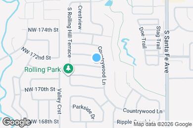 Map image of the property - 2705 Pinto Trail
