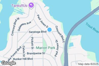 Map image of the property - 860 Saratoga Blvd