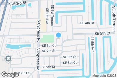 Map image of the property - 570 SE 2nd Ave