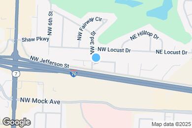 Map image of the property - 220 NW Highland Ln