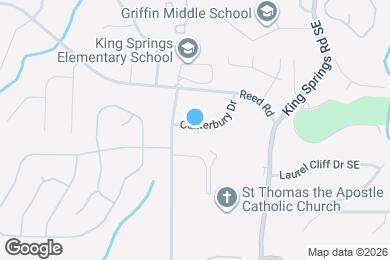 Map image of the property - 1060 Canterbury Dr