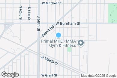 Map image of the property - 5720 W Rogers St