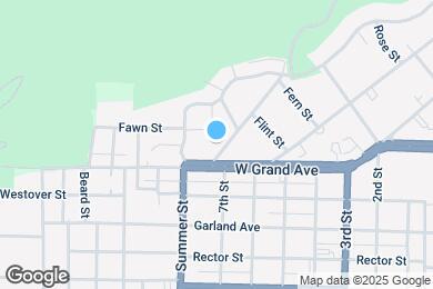 Map image of the property - 232 Pecan St