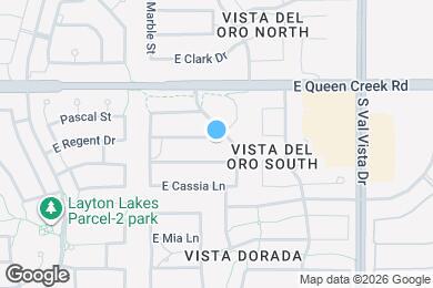 Map image of the property - 1341 E Strawberry Dr