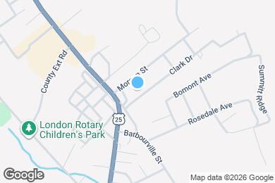 Map image of the property - 108 Morgan St