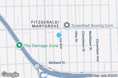 Map image of the property - 15849 Indiana St