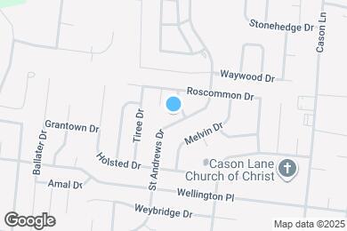 Map image of the property - 1244 St Andrews Dr