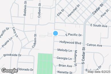 Map image of the property - 101 E Pacific Dr