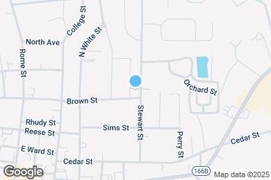 Map image of the property - 306 Stewart St