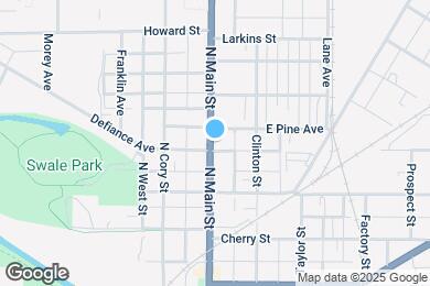 Map image of the property - 605 N Main St