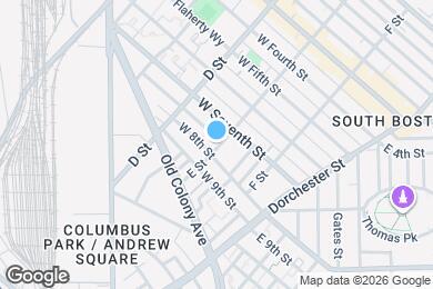 Map image of the property - 101 Baxter St