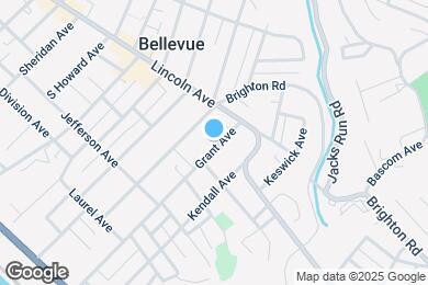 Map image of the property - 34 Grant Ave
