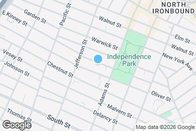 Map image of the property - 293 E Kinney St