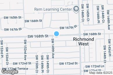 Map image of the property - 14872 SW 168th St