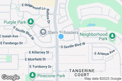 Map image of the property - 6756 S Seton Ave