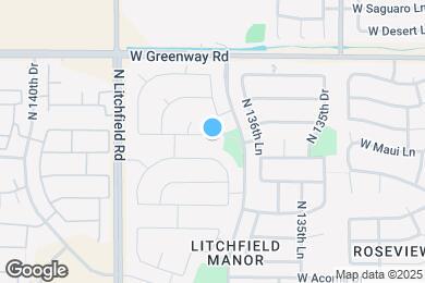 Map image of the property - 13723 W Maui Ln