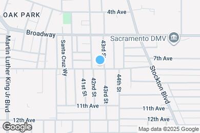 Map image of the property - 4225 8th Ave