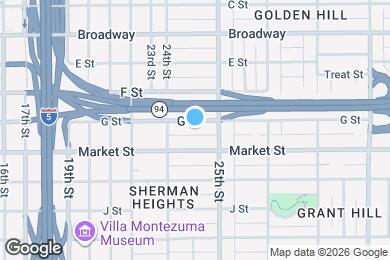 Map image of the property - 2449 G St