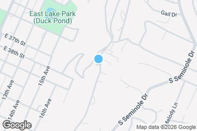 Map image of the property - 549 S Crest Rd