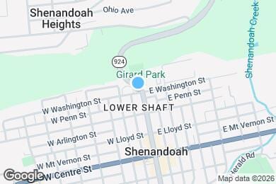 Map image of the property - 15 W Washington St