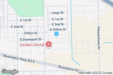 Map image of the property - 1812 Davenport St