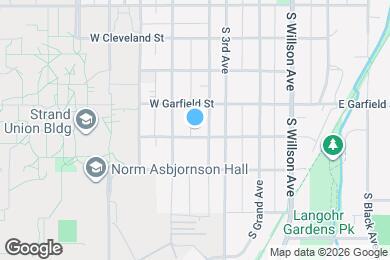 Map image of the property - 411 W Hayes St
