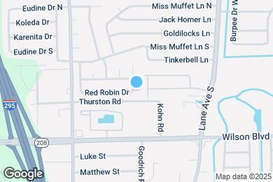 Map image of the property - 2577 Red Robin Dr E