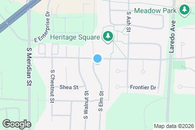 Map image of the property - 805 S Elm St