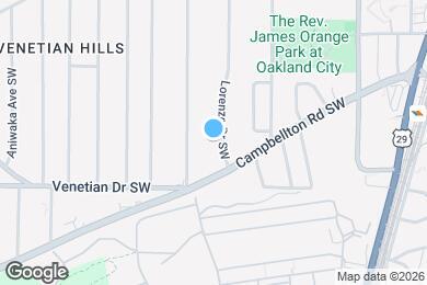 Map image of the property - 1427 Lorenzo Dr SW