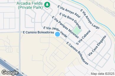 Map image of the property - 6537 E Paseo Alga