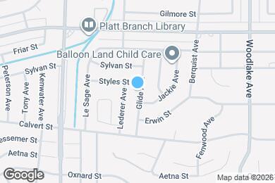 Map image of the property - 6219 Glide Ave