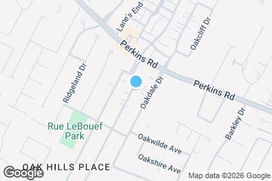 Map image of the property - 1740 Rue Crozat