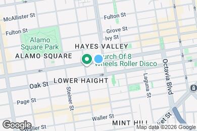 Map image of the property - 725 Fell St