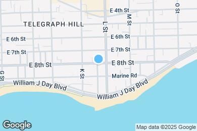 Map image of the property - 633 E 8th St