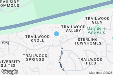 Map image of the property - 1901 Trailwood Heights Ln