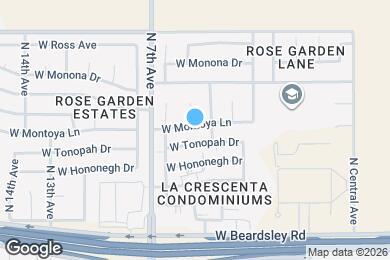 Map image of the property - 515 W Montoya Ln