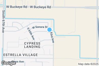 Map image of the property - 1611 S 63rd Dr