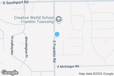 Map image of the property - 7231 S Franklin Rd