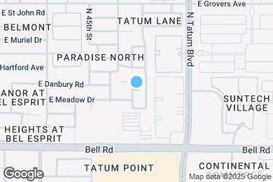 Map image of the property - 17235 N 46th Pl