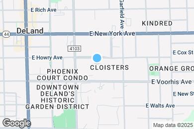 Map image of the property - Aventine at Deland (55+)