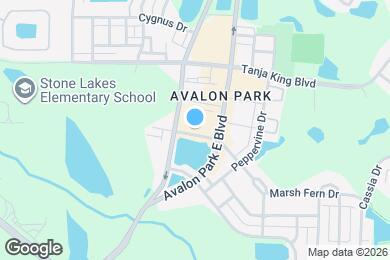 Map image of the property - The Flats At Avalon Park