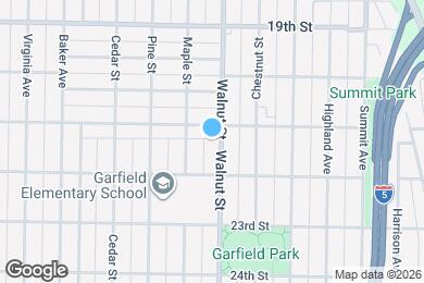 Map image of the property - 2112 Walnut St