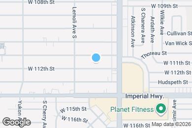 Map image of the property - 3207 W 112th St