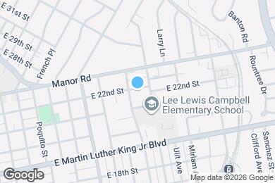 Map image of the property - 2605 Oaklawn Ave