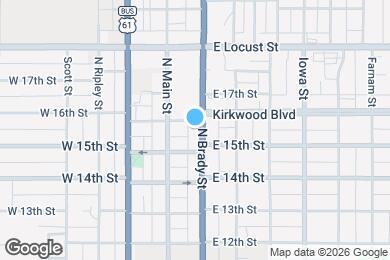Map image of the property - 1522 Brady St