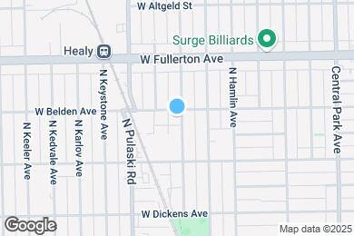 Map image of the property - 2254 N Springfield Ave
