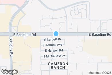 Map image of the property - 3518 E Bartlett Dr