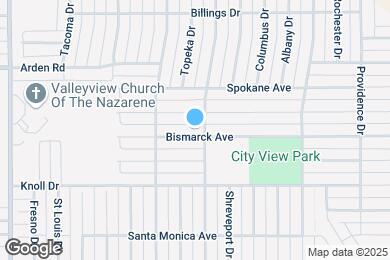 Map image of the property - 3502 Bismarck Ave