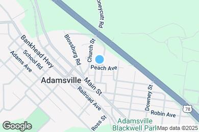 Map image of the property - 201 Allen St