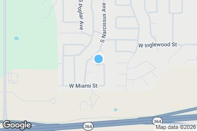 Map image of the property - 1505 W Keywest St
